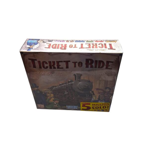 Days of Wonder Ticket To Ride by Alan R. Moon Train Adventure Board Game - Picture 2 of 6